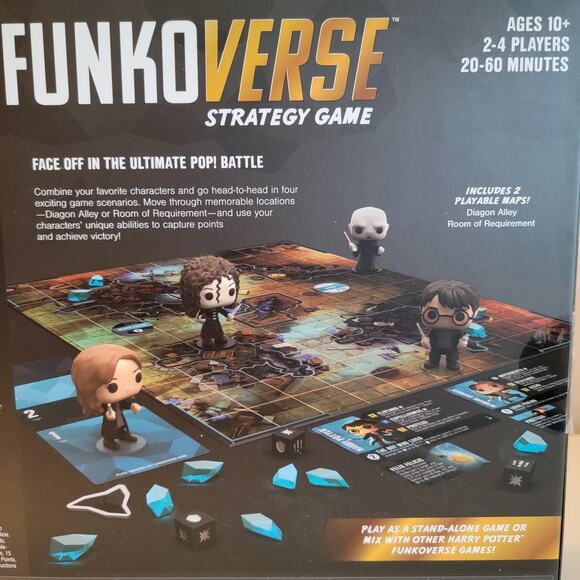 Funko Pop Funkoverse Harry Potter Game 100 Family Hermione Bellatrix Voldemort - Picture 6 of 10